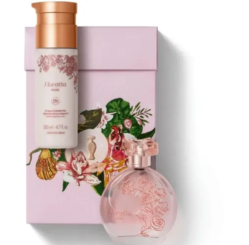 Kit Feminino Floratta Rose