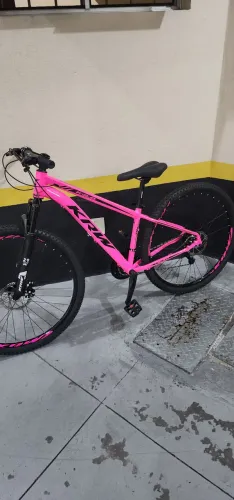 Bicicleta Aro 26, passador rapidfire, sem uso.