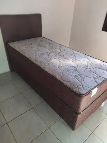 COLCHÃO KAPPES + BOX KAPPES PLENNO + CABECEIRA ESTOFADA MILENA