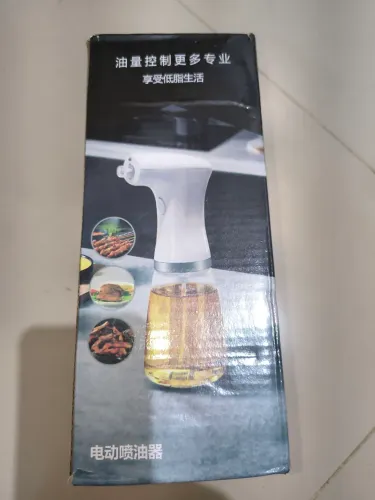Pulverizador eletrônico recarregável óleo azeite 