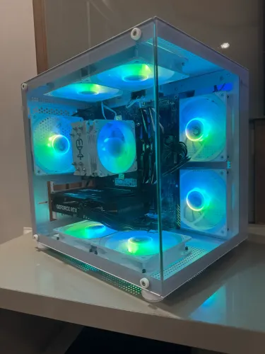 PC Gamer Ryzen 5 5600 + RTX 5060 com garantia - Em até 18x