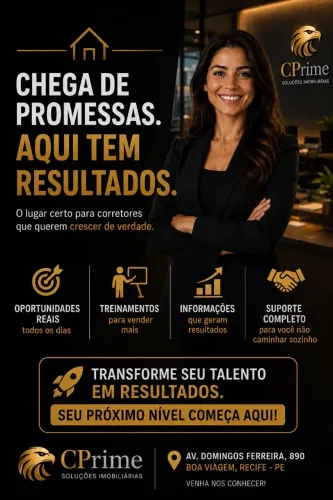 VAGA PARA CORRETOR DE IMÓVEIS - MINHA CASA MINHA VIDA
