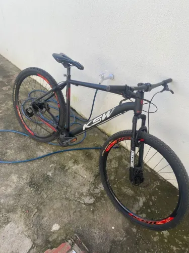 Bicicleta aro 29 freio hidráulico