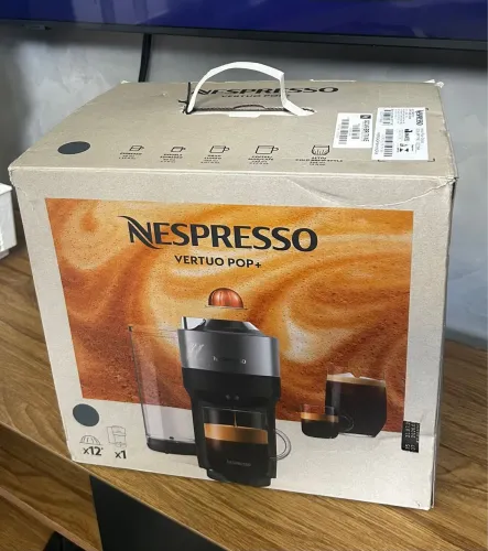Cafeteira Nespresso Vertuo Pop+ Titânio Para Café Em Cápsula