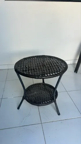  Jogo de Terraço - 4 Cadeiras + Centro