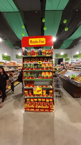 Supermercado Médio Porte , faturamento médio mensal R$400.000,00