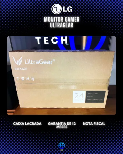 Monitor (lacrado) Gamer LG UltraGear / 144hz / AMD freeSync / G-sync
