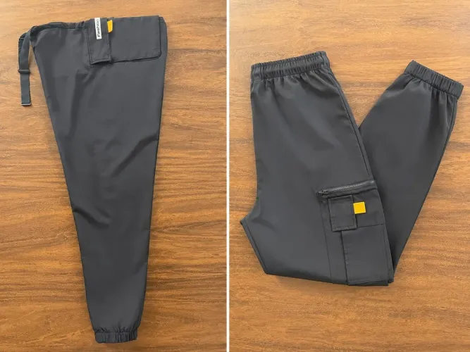     Calça Cargo Jogger Preta Masculina Streetwear