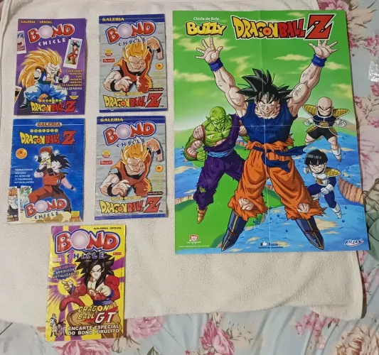 Album dragonball parati bond originais da época raros