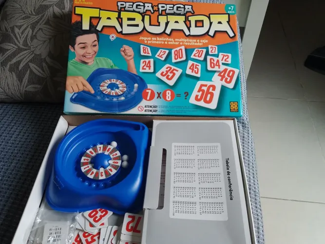 Jogo Pega Pega Tabuada Grow