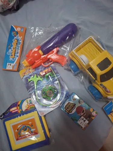kit com 5 brinquedos novos e divertidos para meninos