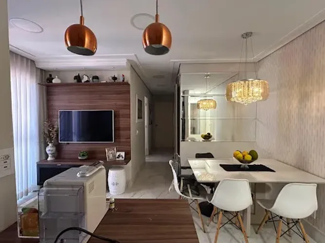Apartamento com 2 suítes à venda por R$ 359.000 - Residencial Dona Margarida - Santa Bárba
