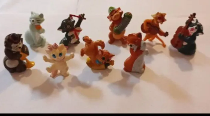 Kinder ovo brinquedos coleção Aristogatos
