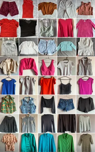 40 peças femininas por 35$ LOTE DE PEÇAS