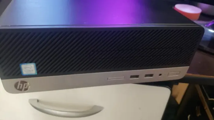 Desktop Hp Prodesk 400 G4 Sff I3 7100 8gb DDR4 (2400)HD 500gb Win10 - Excelente (Recondi