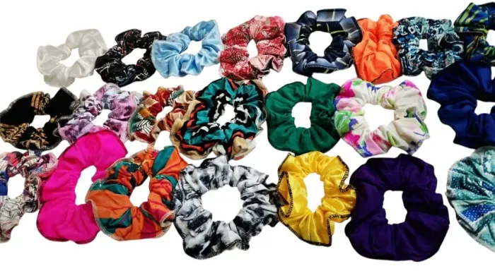 Kit 25 unidades Xuxinhas Frufru Scrunchies elástico Produto Novo embalado