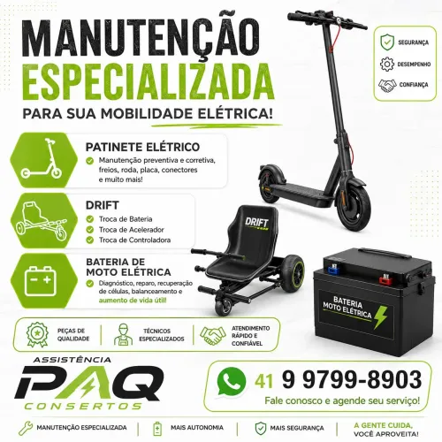 Patinetes elétricos, Drift, Hoverboard, Baterias motos elétricas
