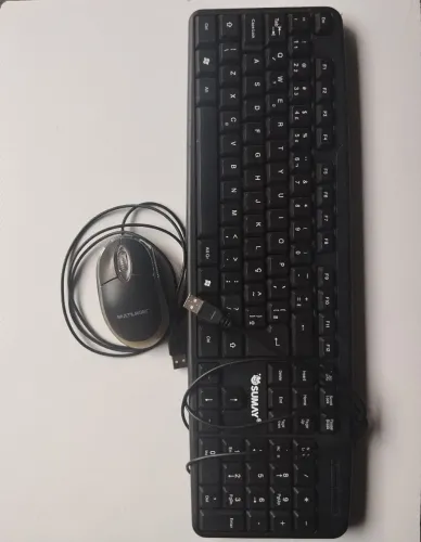 TECLADO+MOUSE PARA COMPUTADOR 