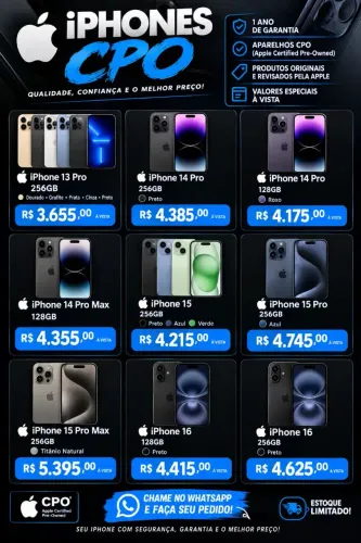 IPHONES DE VITRINE, CPO