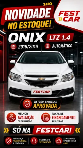 Chevrolet Onix Hatch LTZ 1.4 8V Flex Power Aut. 4P 2016