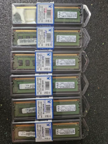 Vendo 6 memórias DDR3 2G -10600