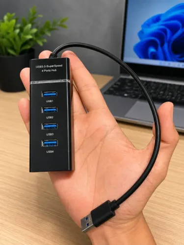 Hub Usb 3.0 4 Portas