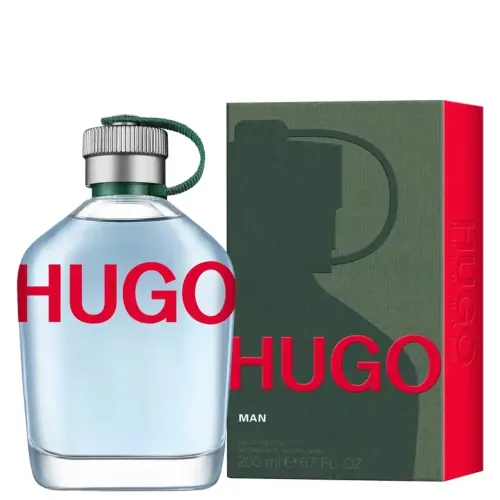 Perfume Hugo Man Hugo Boss Eau de Toilette 200ml original e lacrado