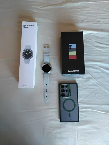 S23 ultra + SmartWatch 4