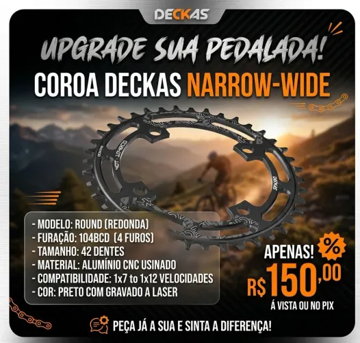 Coroa Deckas Round BCD 104 42d