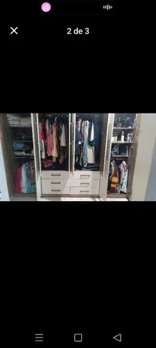 Retirar GRATIS guarda roupa até às 18h estação São Judas 
