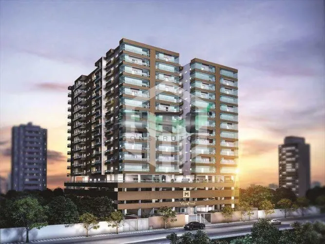 Apartamento de 3 quartos com 2 suítes e lazer completo em Caiçara, Praia Grande