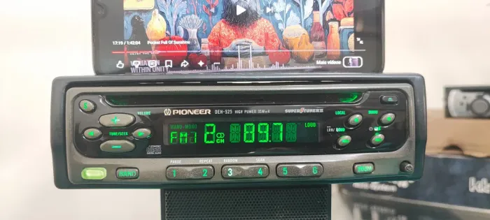 Radio Cd Pioneer Deh-525 Com Bluetooth (436/523/323/346)