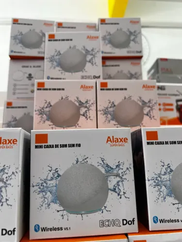 Caixa de Som Alaxe Super Bass Mini