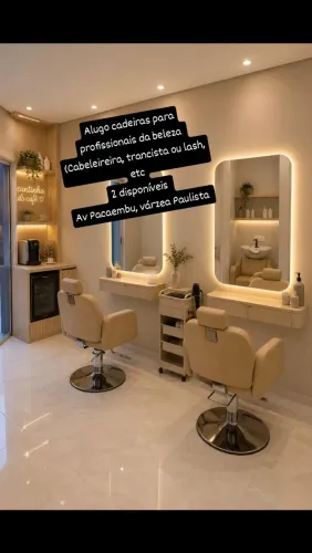 Alugo cadeira para profissional da beleza
