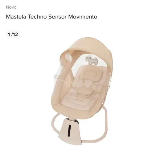 Cadeira de Balanço Automática Mastela Techno Sensor Movimento