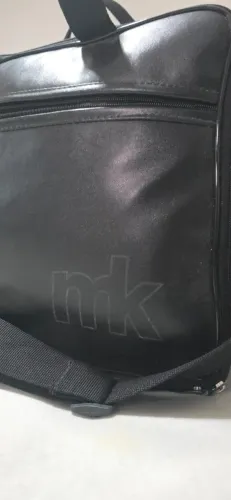 Bolsa / Mala / Maleta / Pasta - Mary Kay Preta em couro nova