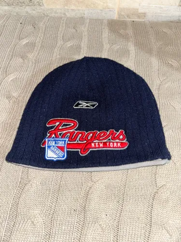 Touca dupla face vintage Reebok Rangers Nhl