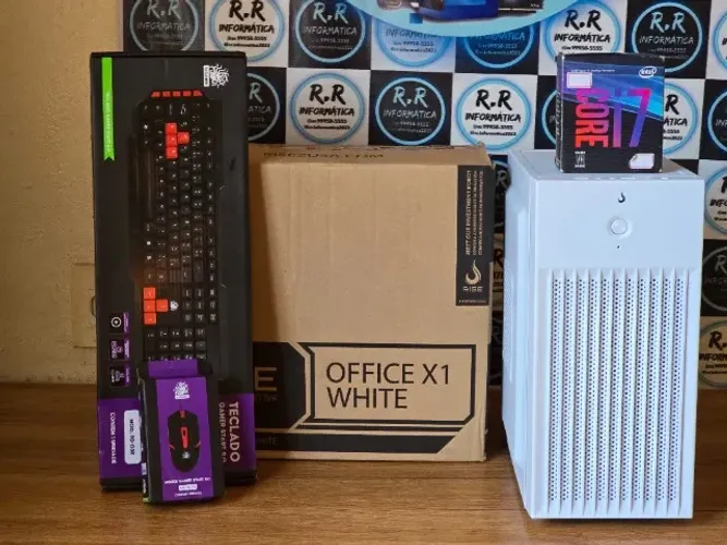 PC Novo Intel Core i7, 16gb, SSD + Tec. e Mouse