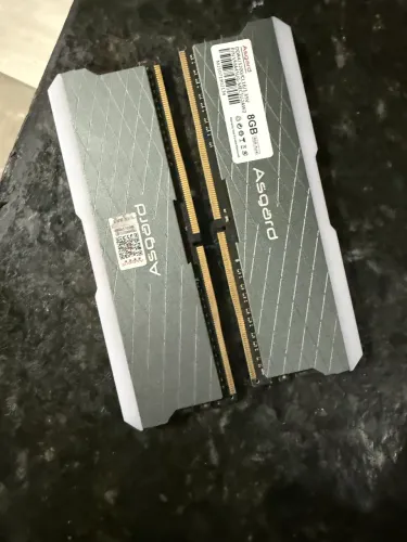 Memória RAM RGB DDR4 3200mhz asgard loki
