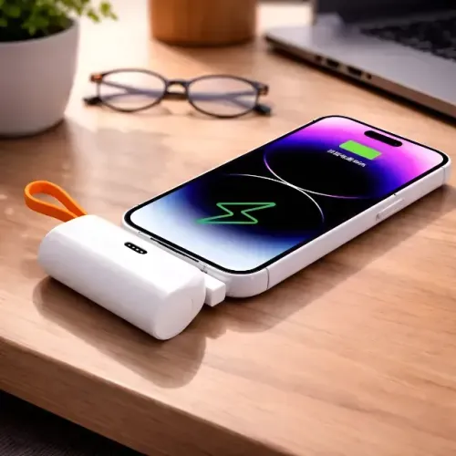 Mini Carregador Portátil 5000mAh