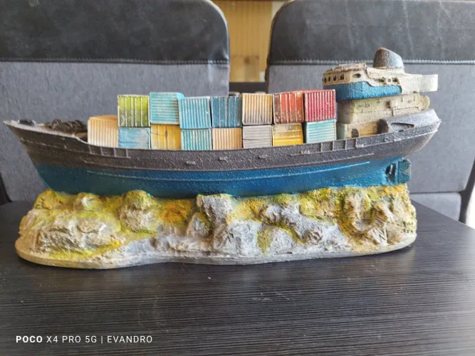 Navio para aquário