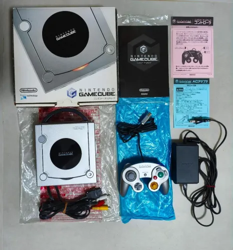 GameCube Platinum Japonês Bloqueado Completo 