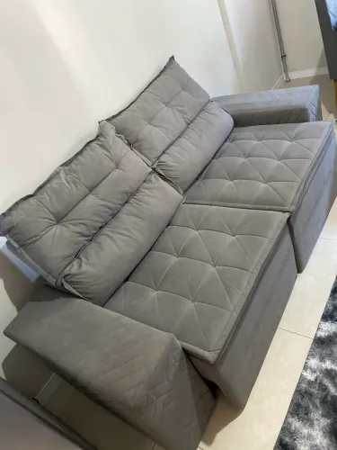 Sofá retrátil 3 lugares