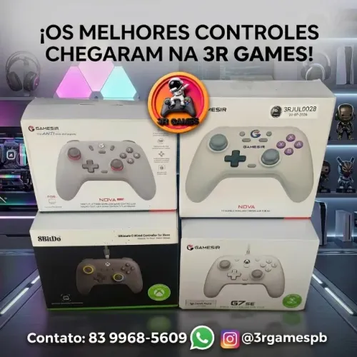 Controles Gamer Sir e 8Bit