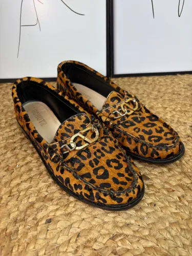 Mocassim animal print Schutz 36/37