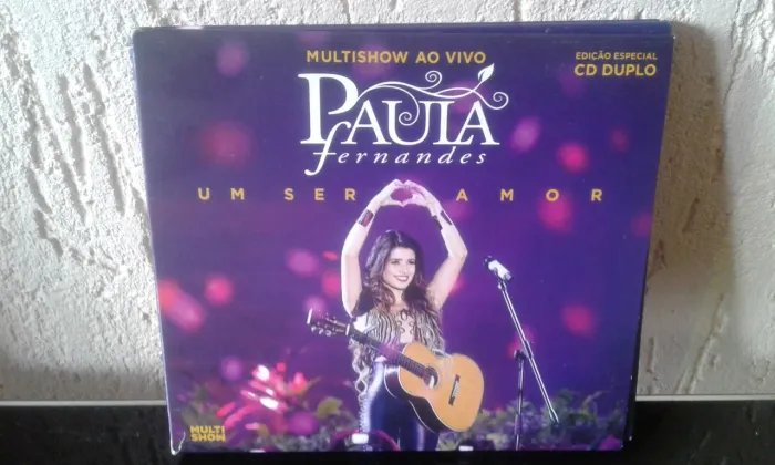 Cd Paula Fernandes Duplo Show Um Ser Amor