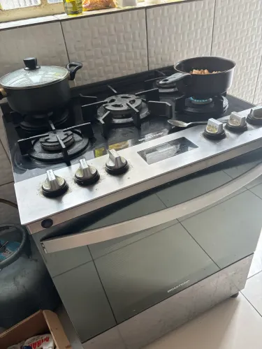 Fogão 5 bocas Brastemp