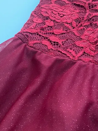 Vestido para festa/Madrinha - Bordô