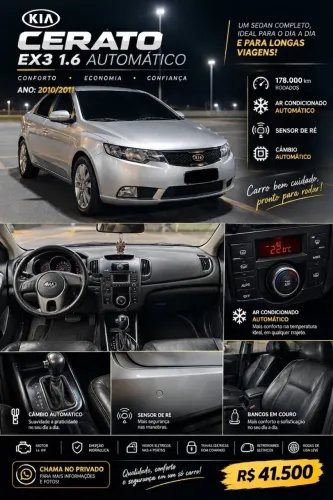Kia Motors Cerato 1.6 16V Aut. 2011