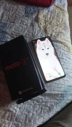 Moto g05 128gb novinho caixa nota fiscal carregador fone chave ?